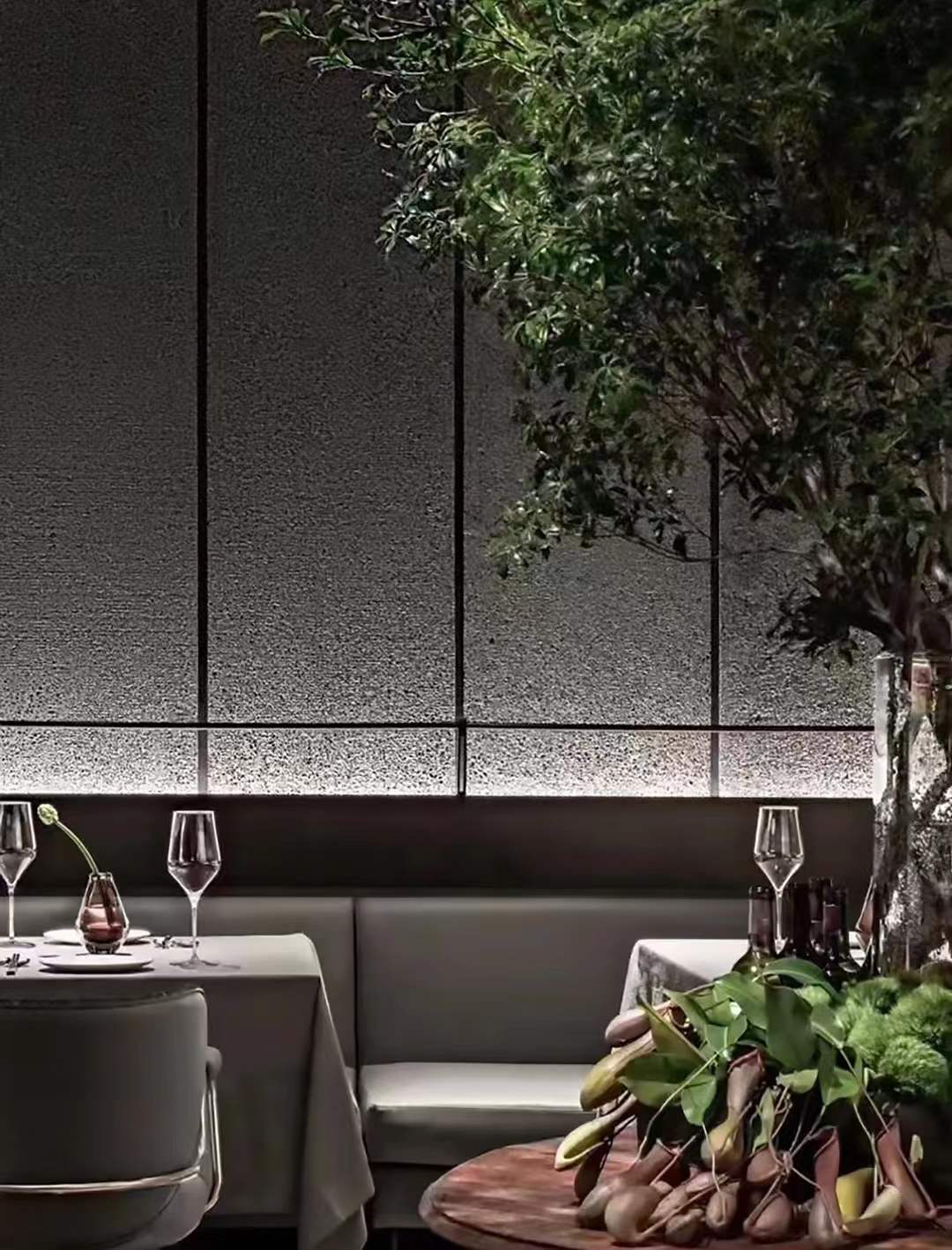 Architectural material application reference