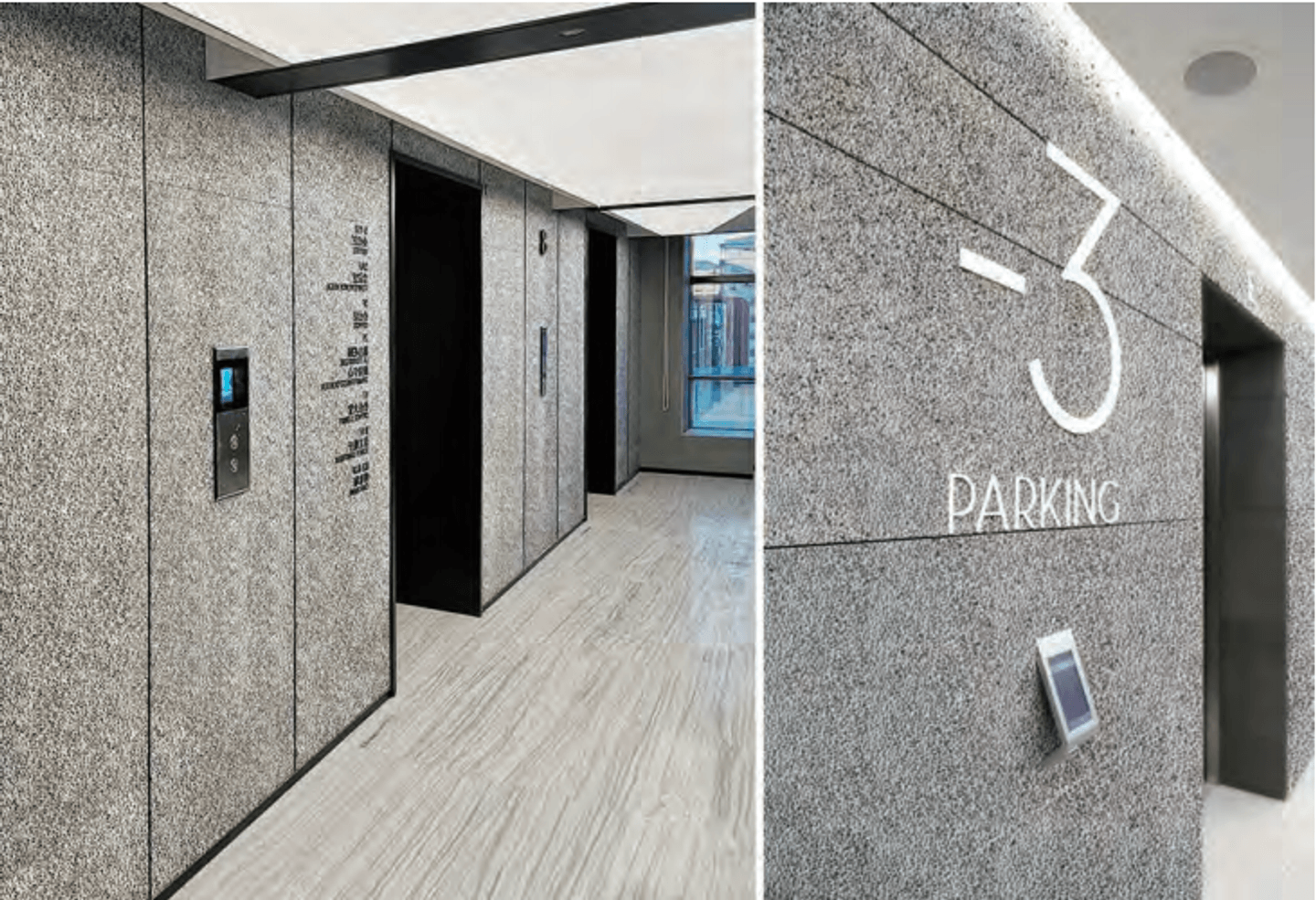 Commercial interior application reference